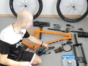 building a new mountain bike from scratch